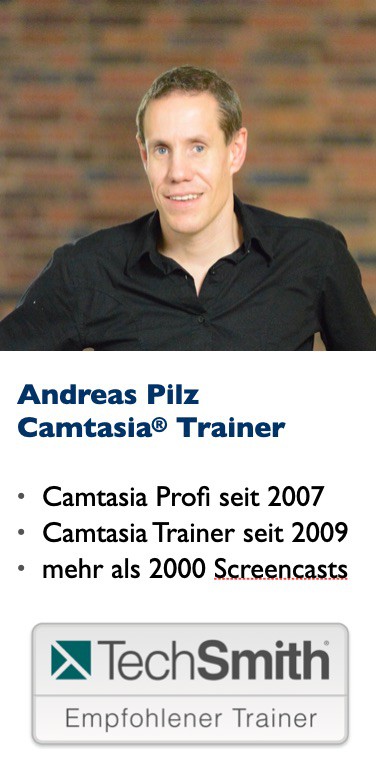 Camtasia Trainer - Andreas Pilz