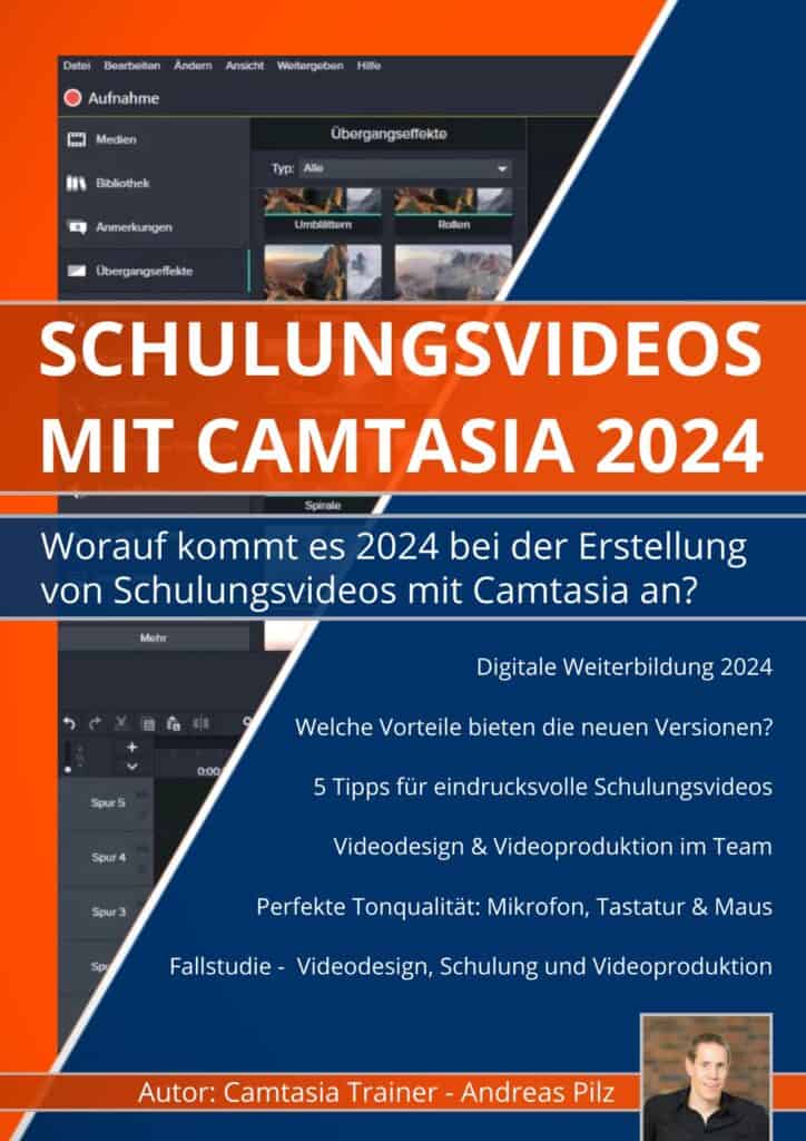 Schulungsvideos mit Camtasia 2024